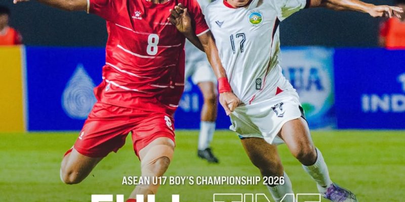 Seleção nacional de futebol sub-17 perde com a Indonésia por 4-0