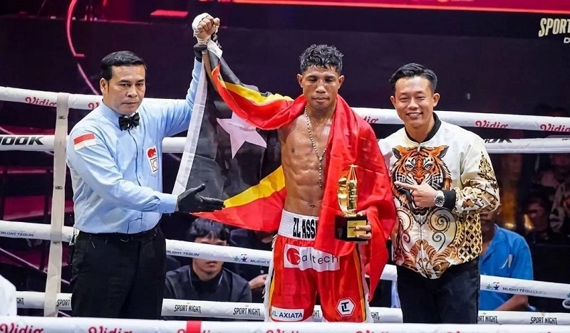 Boxista Daniel Belo vence indonésio Prastio