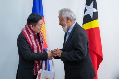 Kao Kim Hourn mostra-se confiante na preparação de Timor-Leste para presidir à ASEAN em 2029