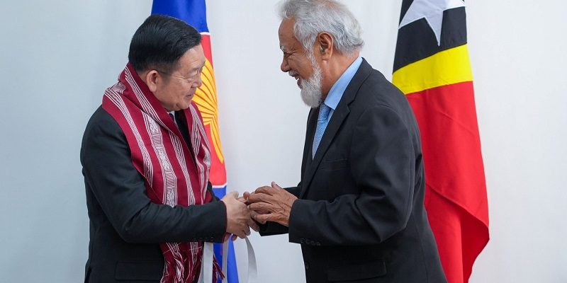 Kao Kim Hourn mostra-se confiante na preparação de Timor-Leste para presidir à ASEAN em 2029