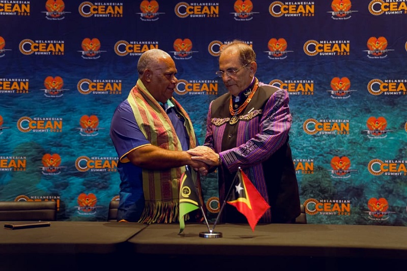 Primeiro-Ministro do Vanuatu convida Ramos-Horta a visitar o país