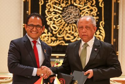 Timor-Leste e Brunei Darussalam formalizam acordo no setor da energia
