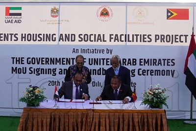 Timor-Leste e EAU reforçam cooperação com projeto para estudantes universitárias