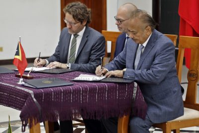 Timor-Leste e UE formalizam acordos de mais de dez milhões de dólares para justiça digital e economia sustentável