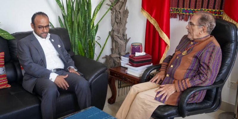 Ramos-Horta recebe Embaixador dos EAU e reforça cooperação na educação e formação diplomática