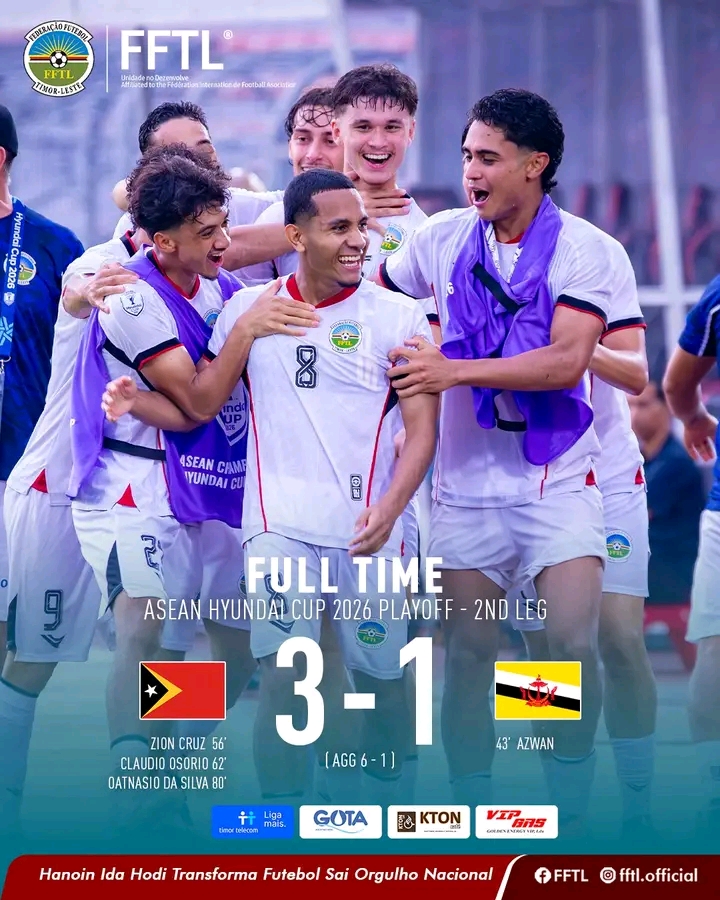 Seleção Nacional de Futebol qualifica-se para ASEAN Hyundai Cup 2026