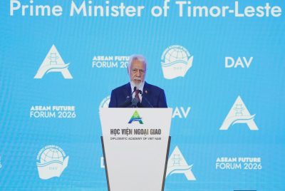Xanana defende paz, direito internacional e governação da IA no Fórum do Futuro da ASEAN