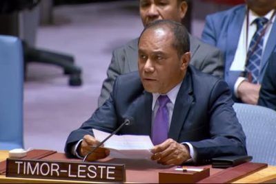Timor-Leste defende mais mulheres na mesa de negociações de paz na ONU