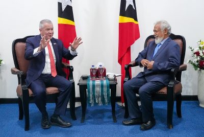 EUA reafirmam parceria com Timor-Leste em visita de alto nível