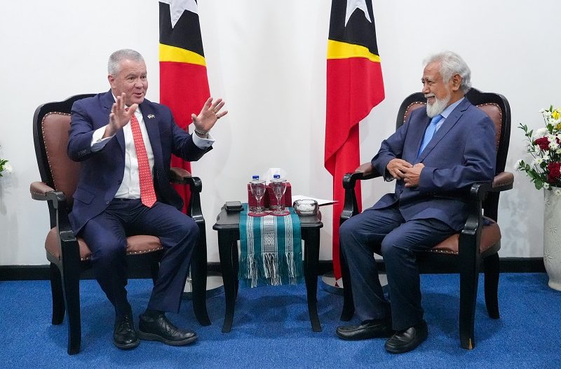 EUA reafirmam parceria com Timor-Leste em visita de alto nível