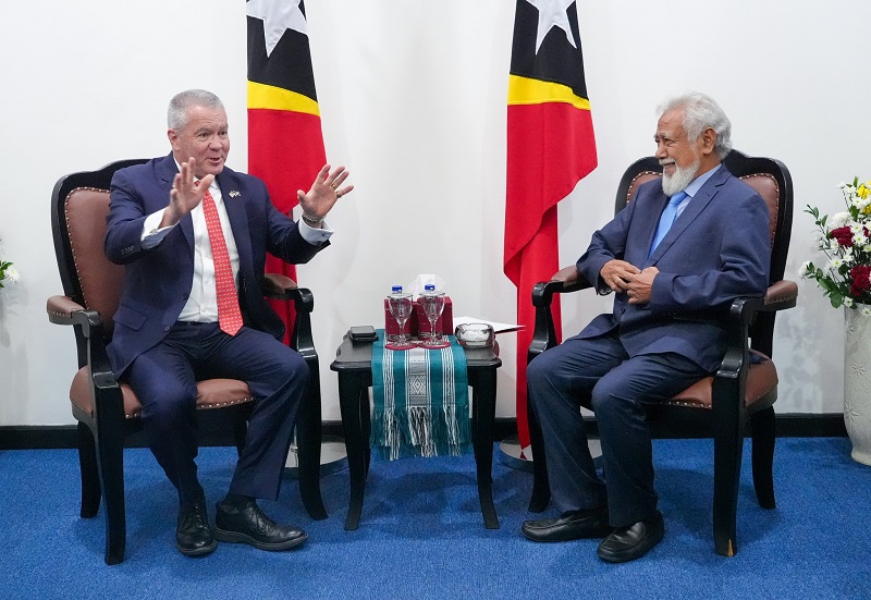EUA reafirmam parceria com Timor-Leste em visita de alto nível