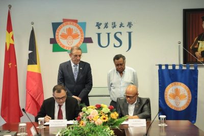FDCH formaliza parceria com Universidade de São José em Macau