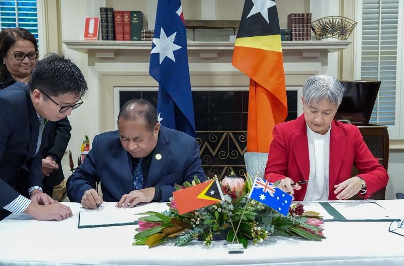 Timor-Leste e Austrália assinam acordo para reforçar cooperação em várias áreas