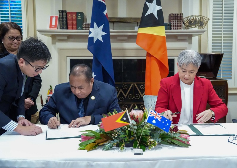 Timor-Leste e Austrália assinam acordo para reforçar cooperação em várias áreas