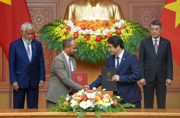 Tatoli e Agência Noticiosa do Vietname assinam acordo para reforçar cooperação mediática