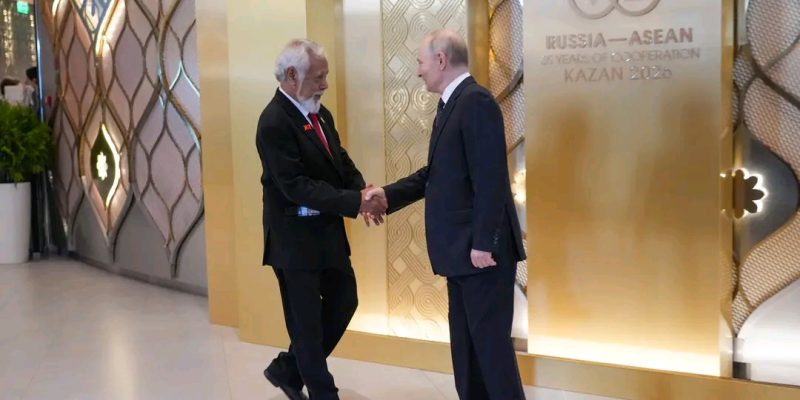 Putin recebe líderes da ASEAN em Kazan