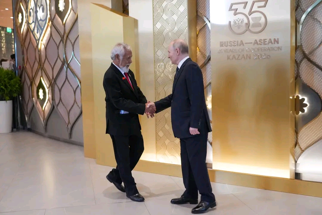 Putin recebe líderes da ASEAN em Kazan