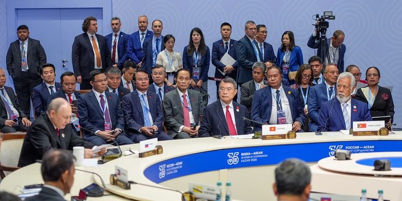 Putin defende maior cooperação com ASEAN na Cimeira de Kazan