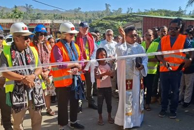 Timor-Leste e Austrália inauguram estrada resistente às alterações climáticas em Ermera