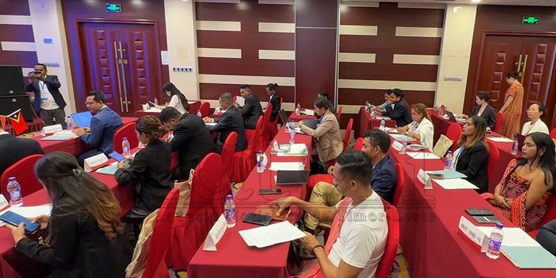 Jornalistas timorenses participam em seminário sobre jornalismo na China