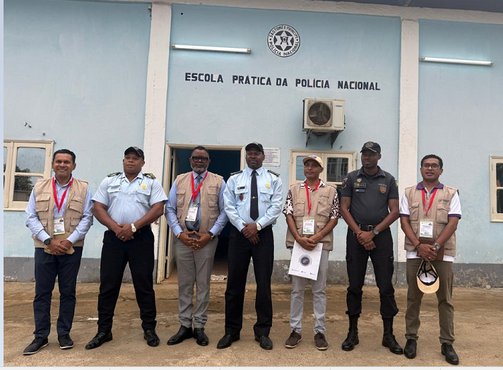 Polícia Nacional de São Tomé e Príncipe garante segurança durante todo o processo das eleições presidenciais