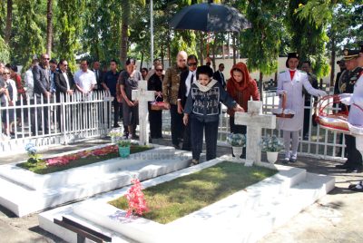 Megawati presta homenagem aos heróis indonésios em Díli