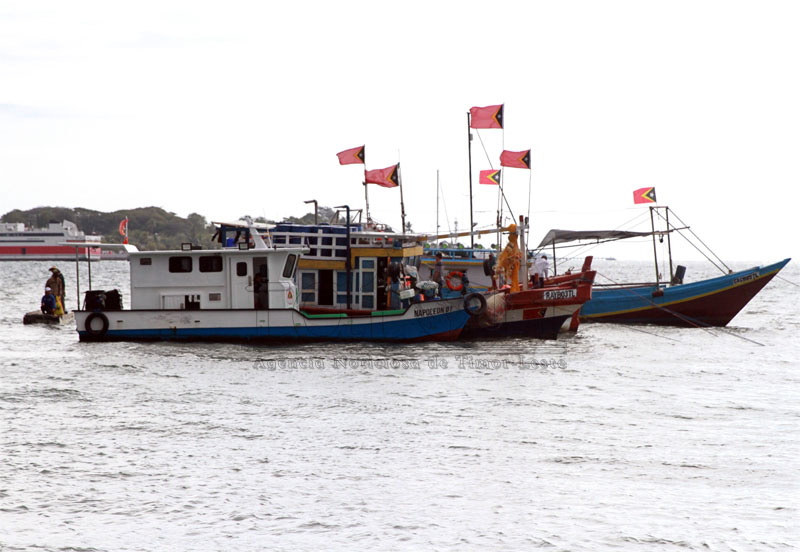 Quatro embarcações iniciam operações de pesca nas águas timorenses