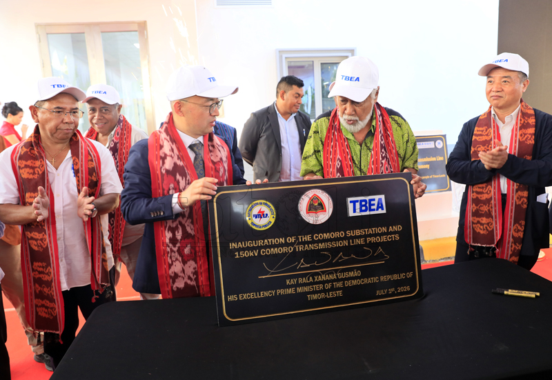 Governo e China inauguram três projetos para reforçar sistema elétrico nacional