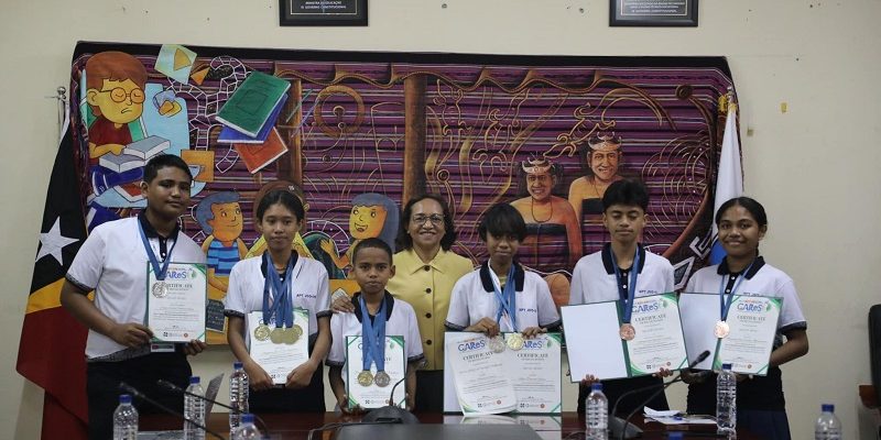 Estudantes timorenses conquistam medalhas e prémios de excelência em competição científica internacional