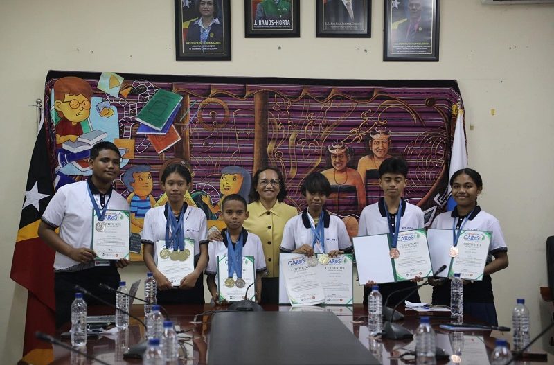 Estudantes timorenses conquistam medalhas e prémios de excelência em competição científica internacional