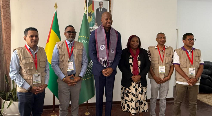 Ministro da Economia e Finanças de São Tomé e Príncipe destaca apoio do g7+ ao processo eleitoral