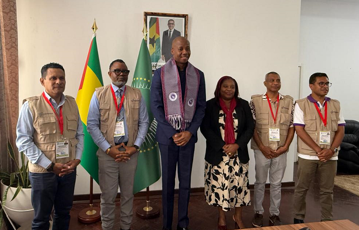 Ministro da Economia e Finanças de São Tomé e Príncipe destaca apoio do g7+ ao processo eleitoral