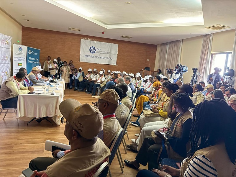 MOE do g7+ considera eleições presidenciais em São Tomé e Príncipe livres, justas e
