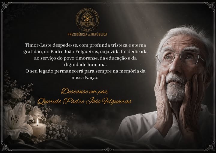 Legado do Padre João Felgueiras evocado por Ramos-Horta e pela Embaixada de Portugal
